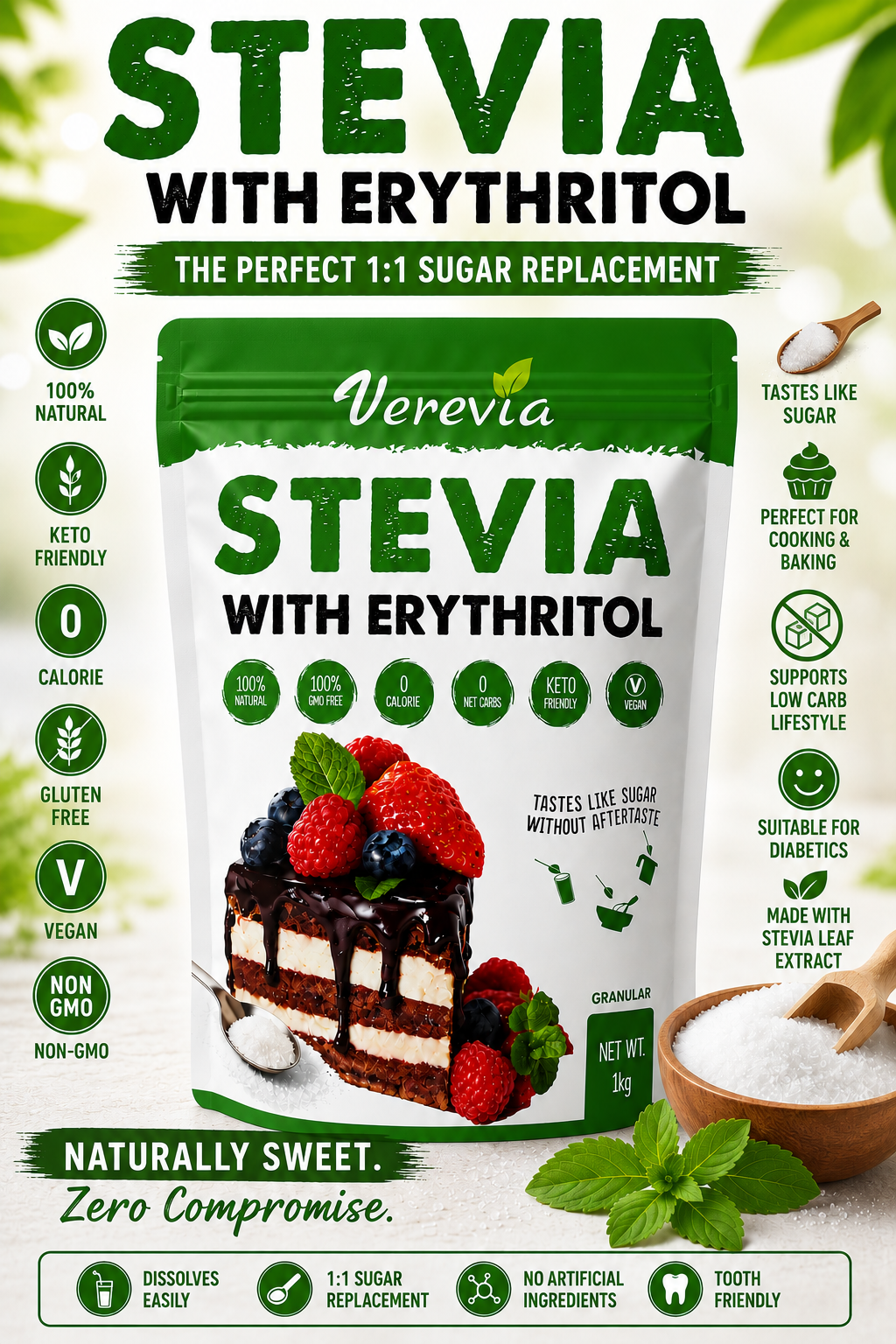 Stevia Erythritol